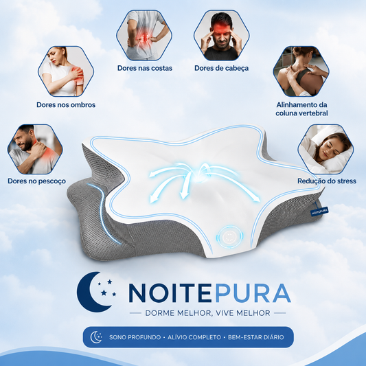 NoitePura — Almofada Ergonómica